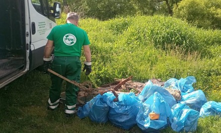 Sprzątanie rzeki Prosny po raz piąty